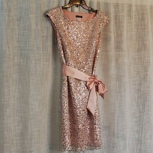 Pink Sequin Dress